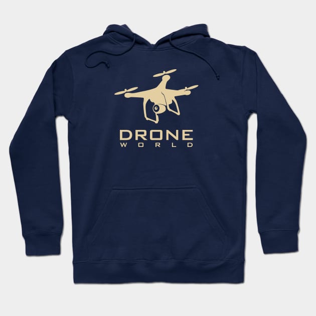 Drone World Hoodie by Toogoo